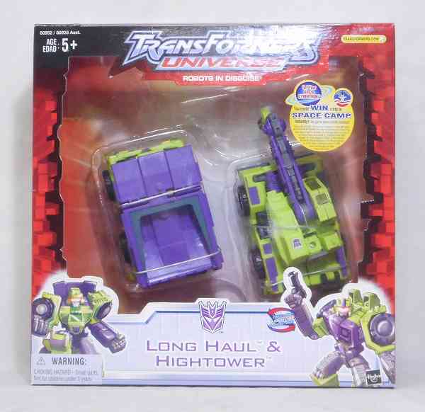 Transformers Universe Long Haul and Hightower