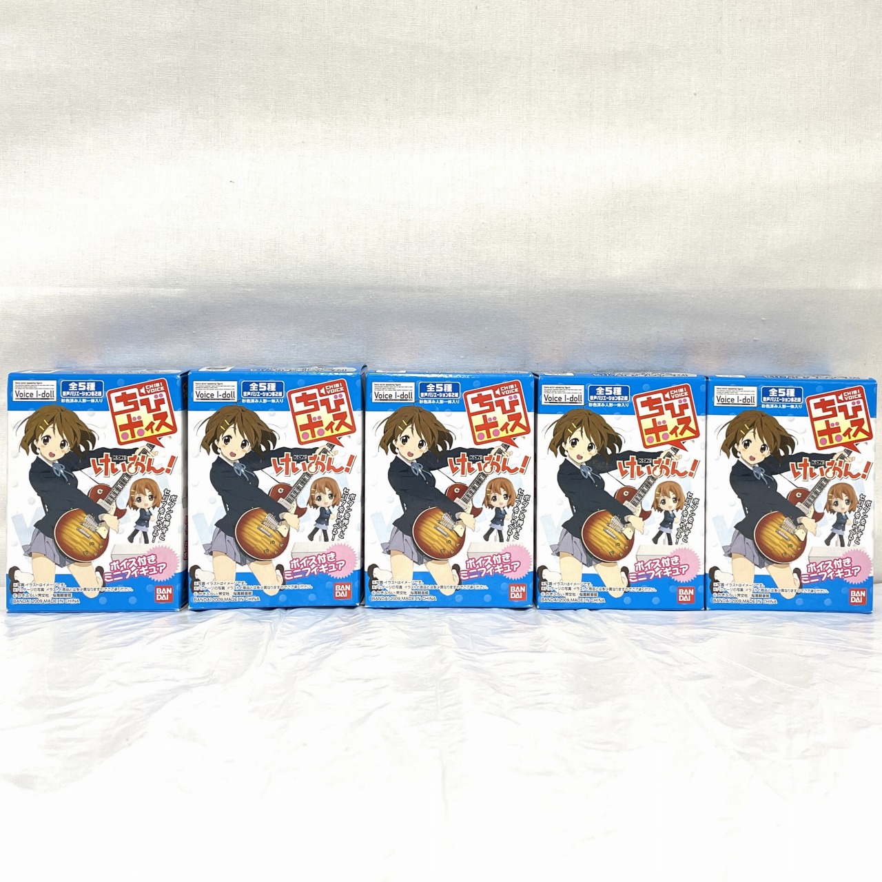 バンダイ ちびボイス けいおん! 全5種セット
