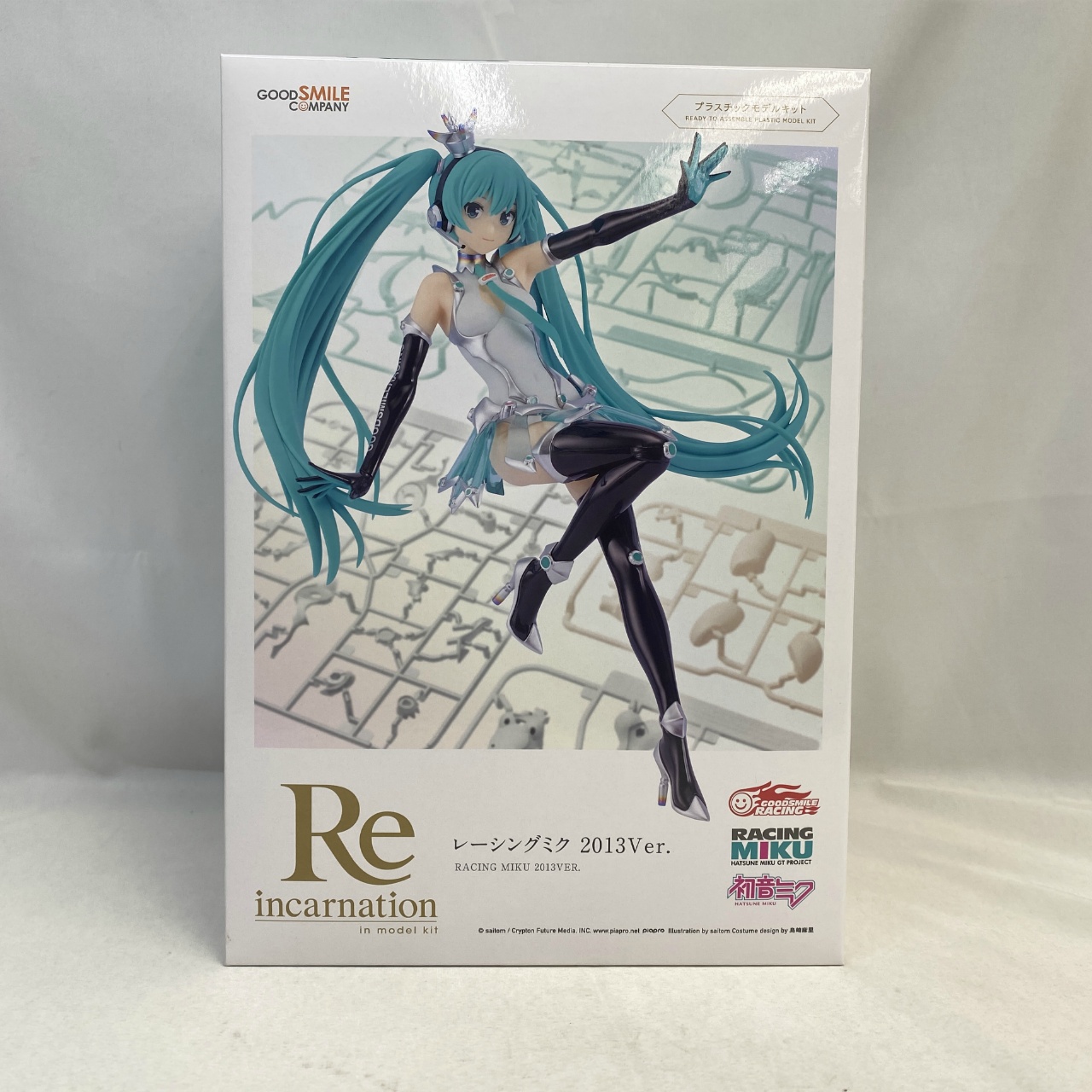 Reincarnation Hatsune Miku GT Project Racing Miku 2013 Ver. 1/8 Plastic Model