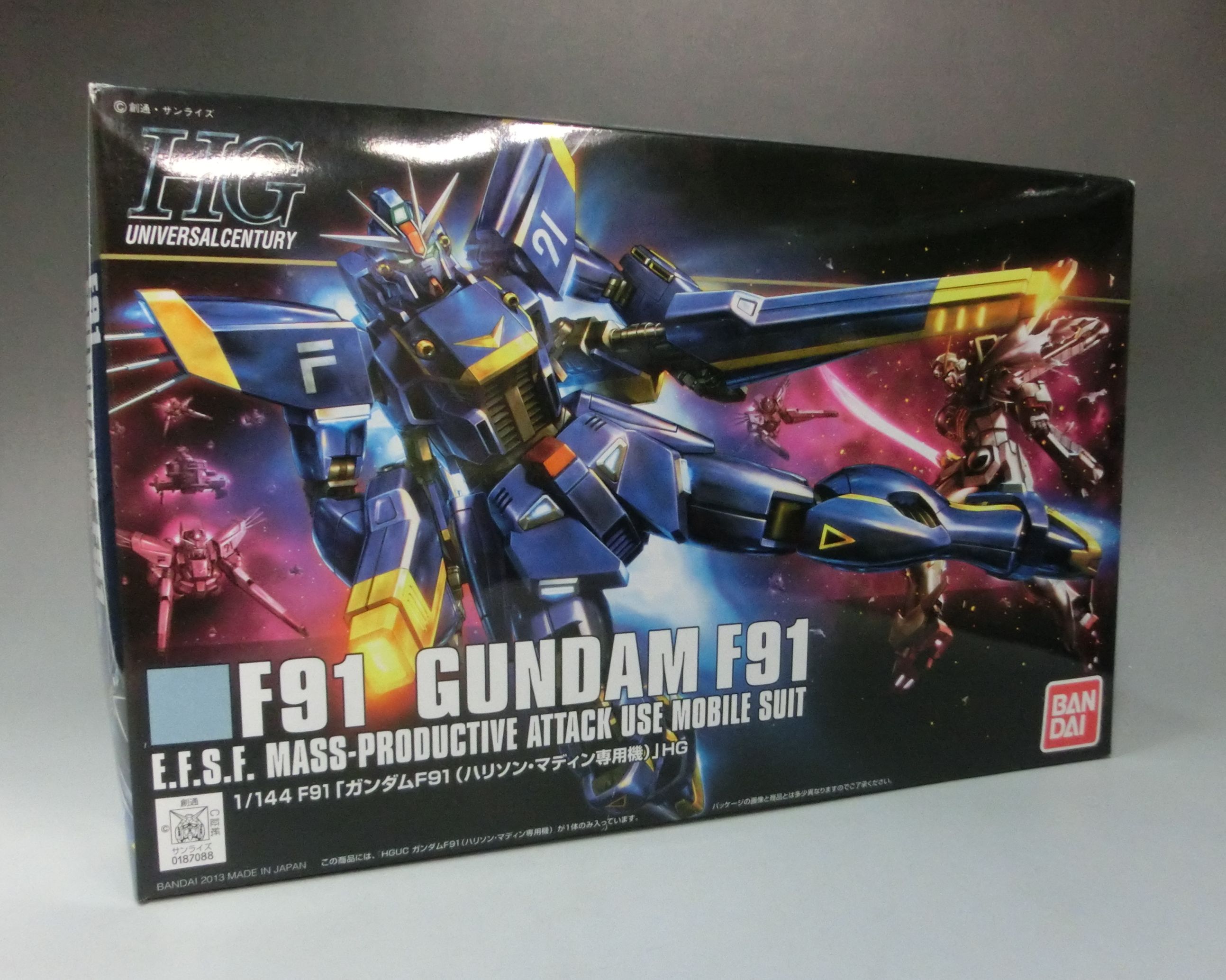 HGUC 168 1/144 F91 Gundam F91 (Harrison Madin Custom)