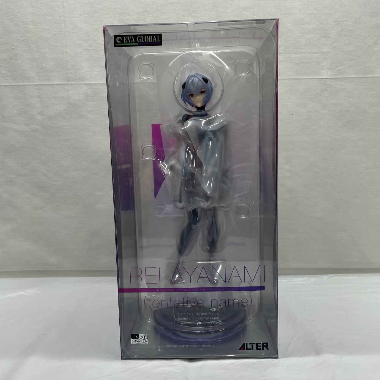 アルター EVA GLOBAL アヤナミレイ(仮称) Millennials Illust Ver. フィギュア 1/7スケールPVC 再販版