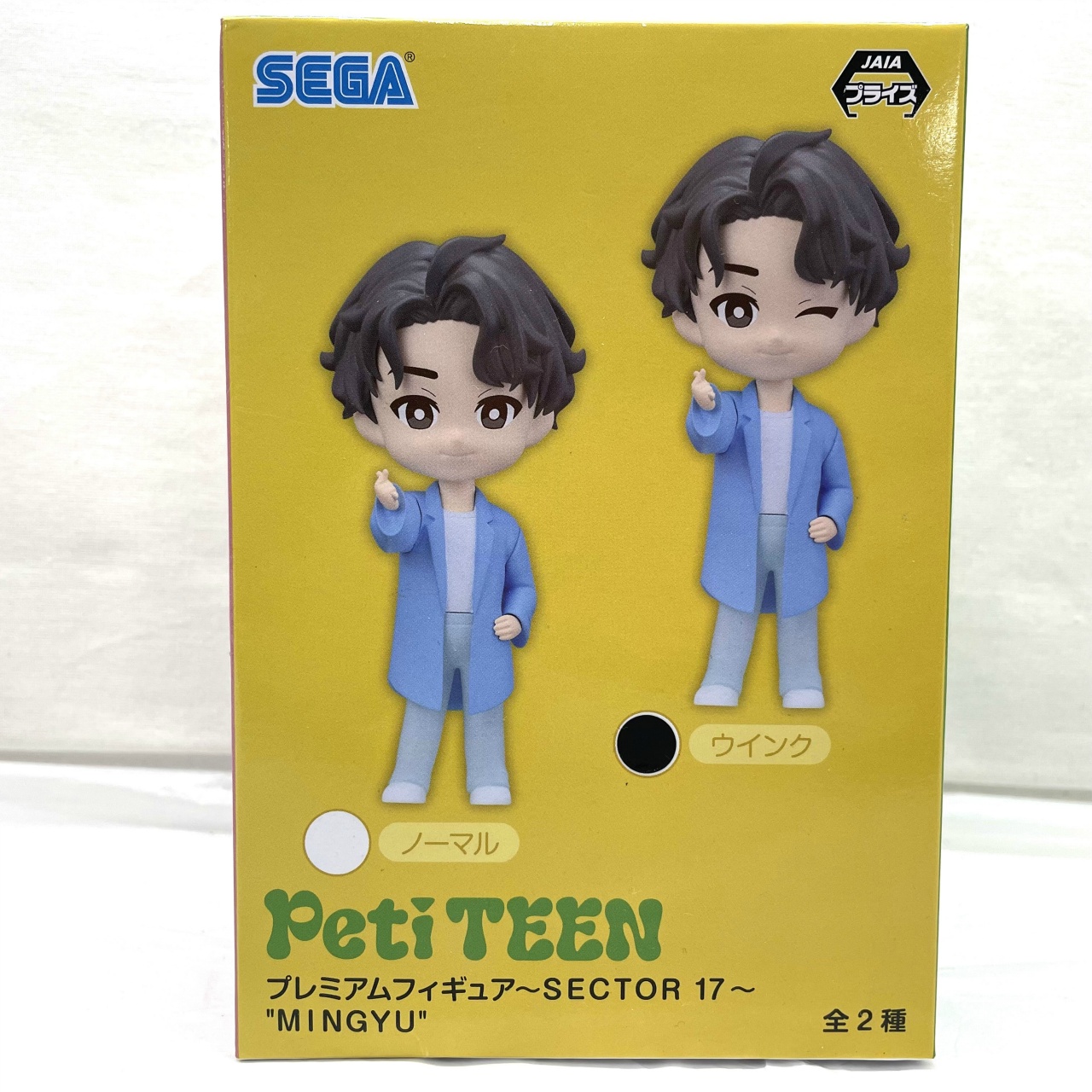 セガ PetiTEEN  プレミアムフィギュア~SECTOR 17~ "MINGYU" ミンギュ: ウインク