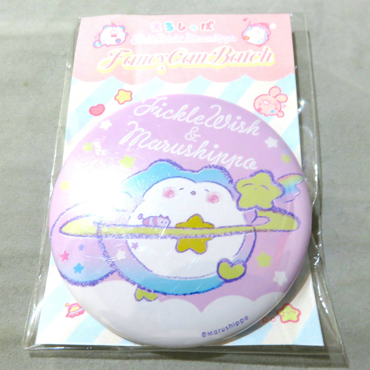 Marushippo ちくわミエル 缶バッジ【Marushippo(FWコラボ)】
