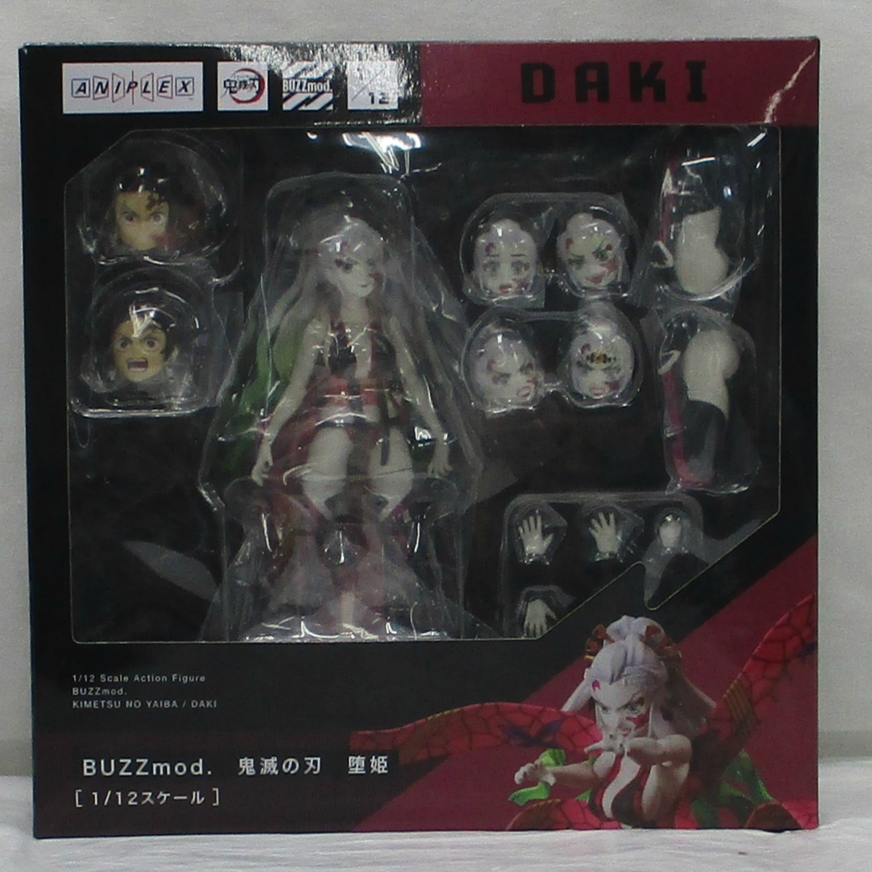 アニプレックス BUZZmod 鬼滅の刃 堕姫 1/12スケール