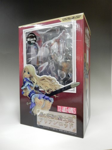 DRAGON Toy T2 ART☆GIRLS 銀の車輪の騎士姫 アリアンロッド Black ver. 1/6PVC
