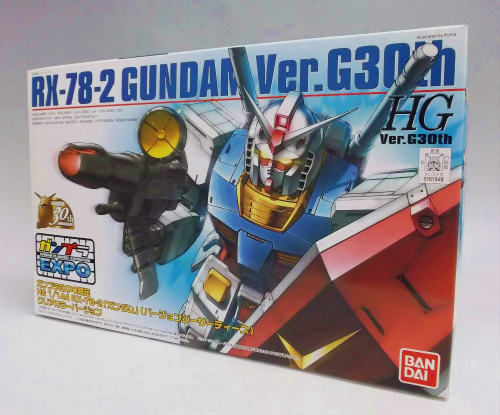 HG 1/144 RX-78-2 ガンダム Ver.G30th クリアカラーバージョン