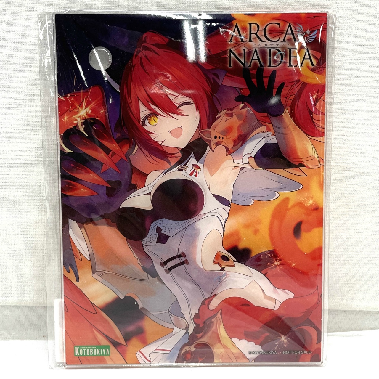 コトブキヤショップ限定特典単品 コトブキヤ アルカナディア シャルメド「アクリルプリントプレート」単品