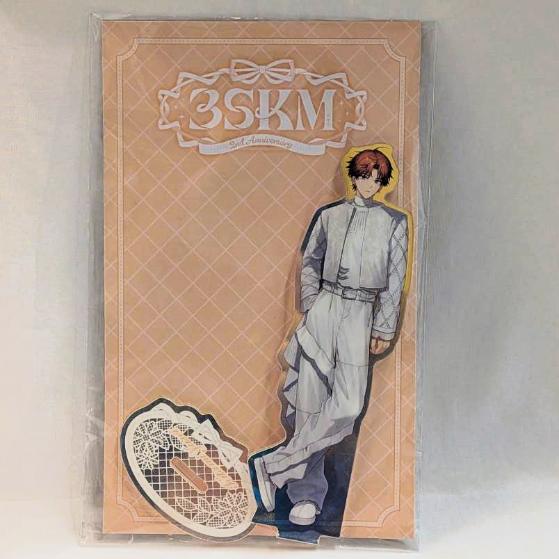 Nijisanji 3SKM 2nd Anniversary Acrylic Stand - White Outfit Ver. - Kitami Yuusei