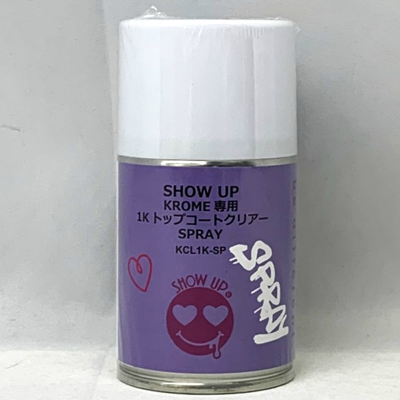 SHOW UP KROME専用1Kトップコートクリアースプレー