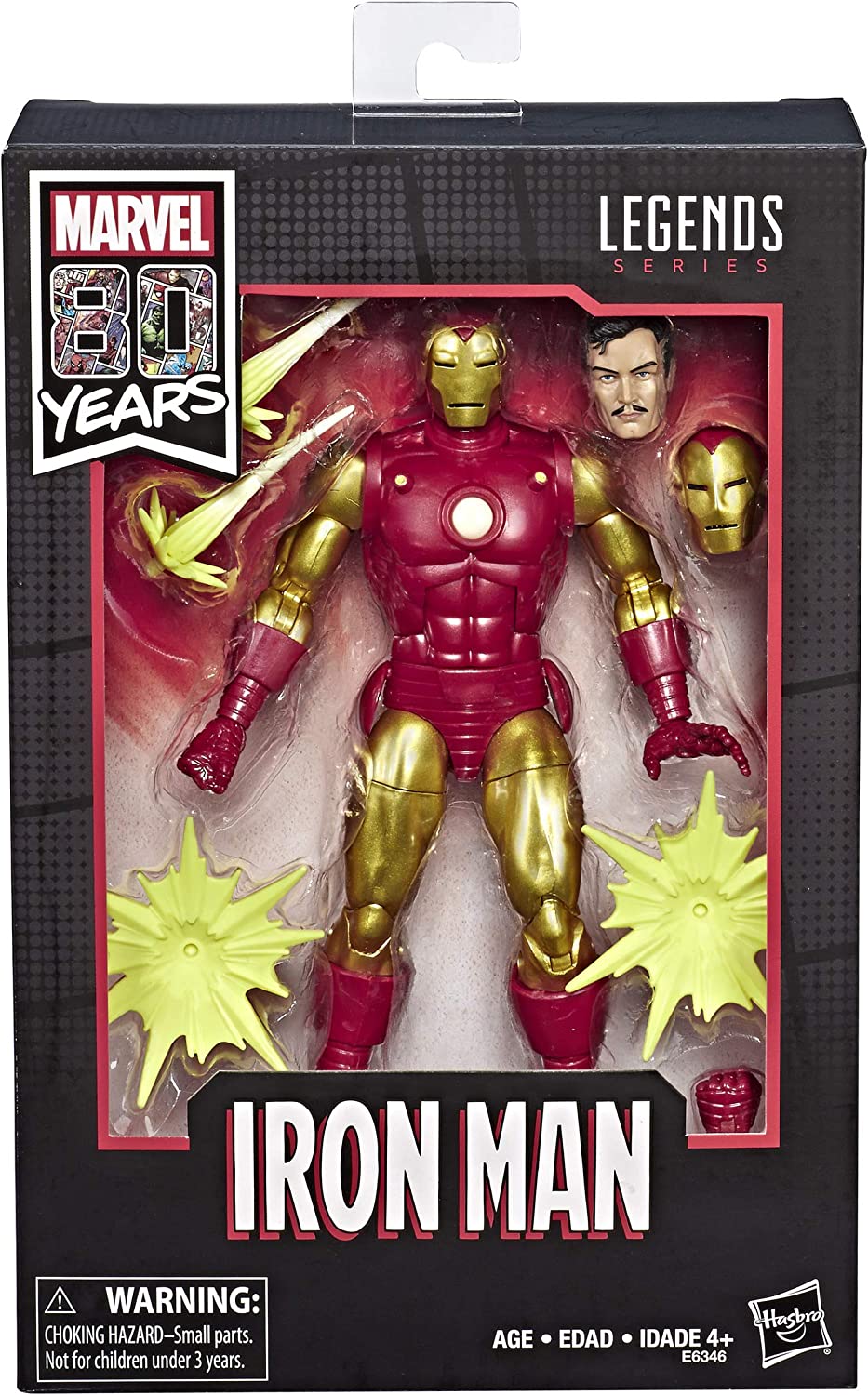 ハズブロ マーベルレジェンド マーベルコミック80周年 アイアンマン 6インチアクションフィギュア