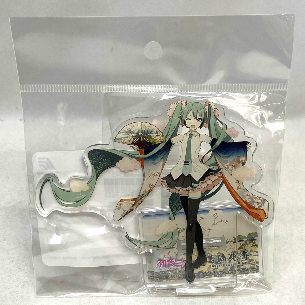 Presence 初音ミク×葛飾北斎 iXima ダイカットアクリルスタンド 東海道品川御殿山ノ不二
