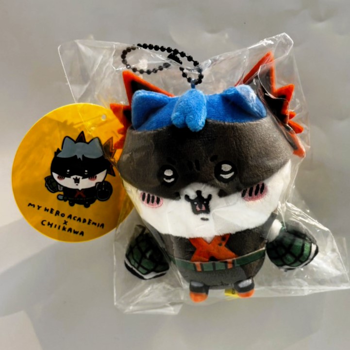 僕のヒーローアカデミア×ちいかわ マスコット(爆豪勝己×ハチワレ)