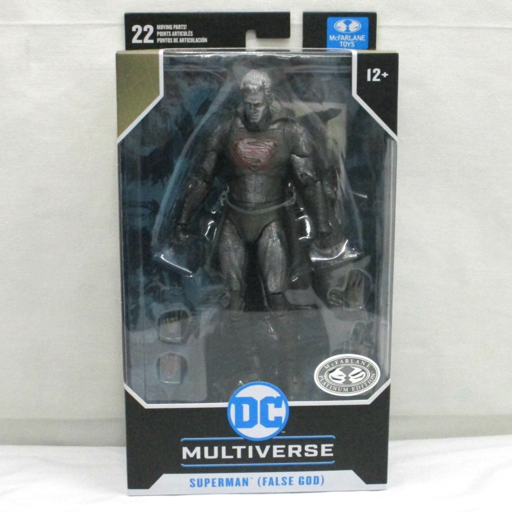McFarlane Toys DC Multiverse Superman (False God) [Batman v Superman: Dawn of Justice] Platinum Edition 7-Inch Action Figure
