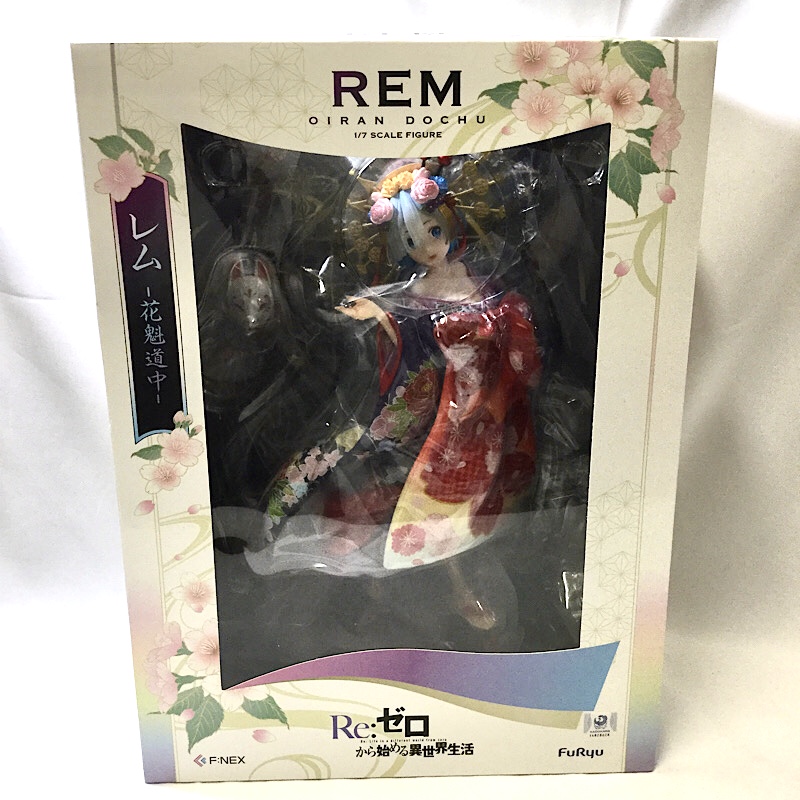 フリュー F:NEX Re:ゼロから始める異世界生活 レム -花魁道中- 1/7フィギュア 特典:ペテルギウスのお面付き