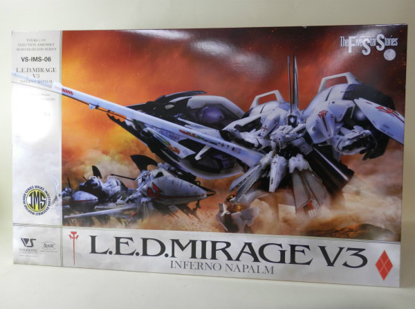 ボークス 1/100 VS-IMS-06 レッドミラージュV3 インフェルノ・ナパーム 通常版