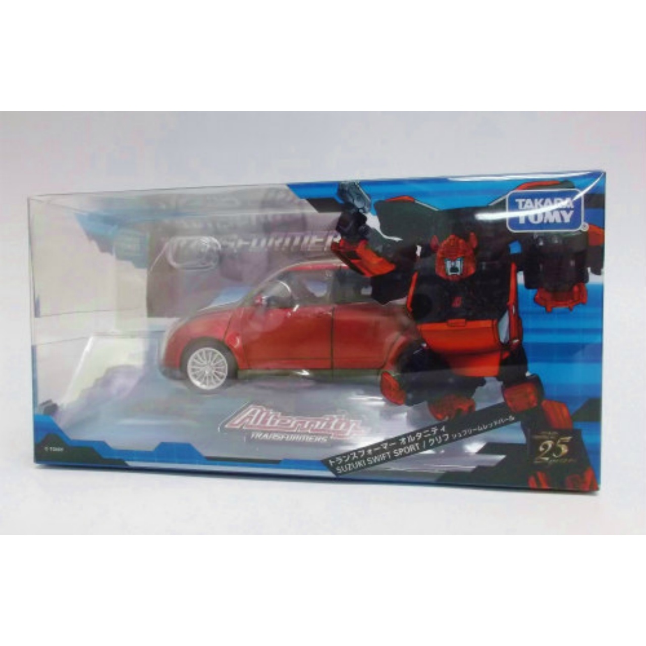 トランスフォーマーオルタニティ A-03 SUZUKI SWIFT SPORT クリフ (シュプリームレッドパール)