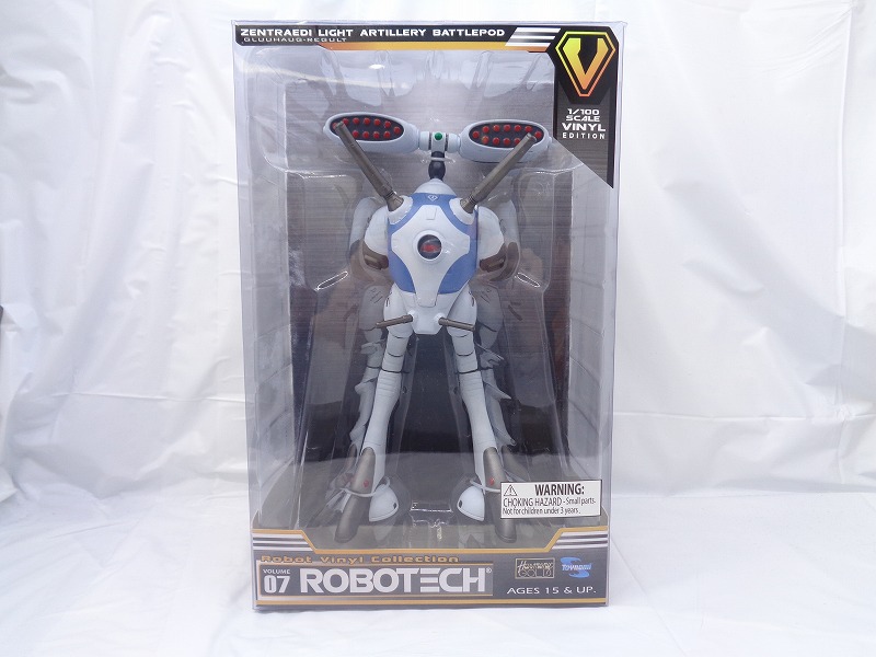 ロボテック マクロス Robot Vinyl Collection Vol. 7 1/100 Zentraedi light Artillery Battlepod リガード