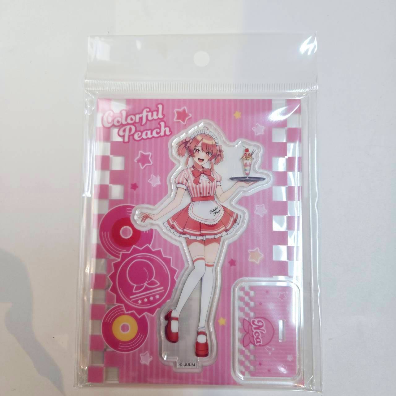 Colorful Peach Acrylic Stand Dyna Noa