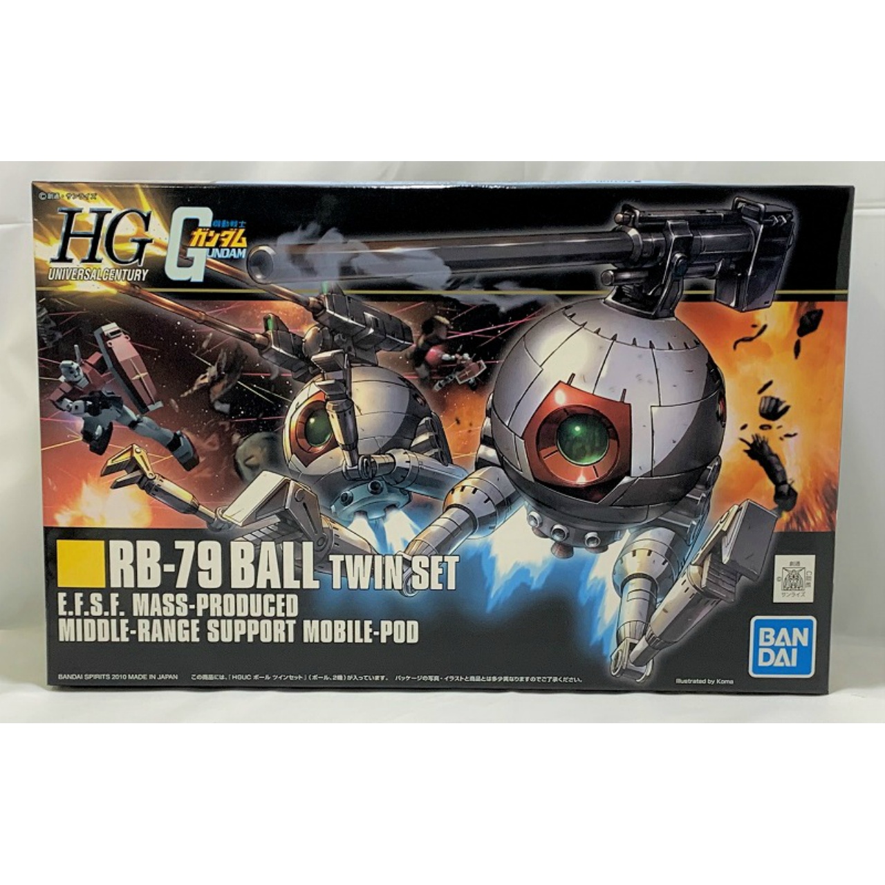 HGUC 1/144 ボール ツインセット (バンダイスピリッツ版)