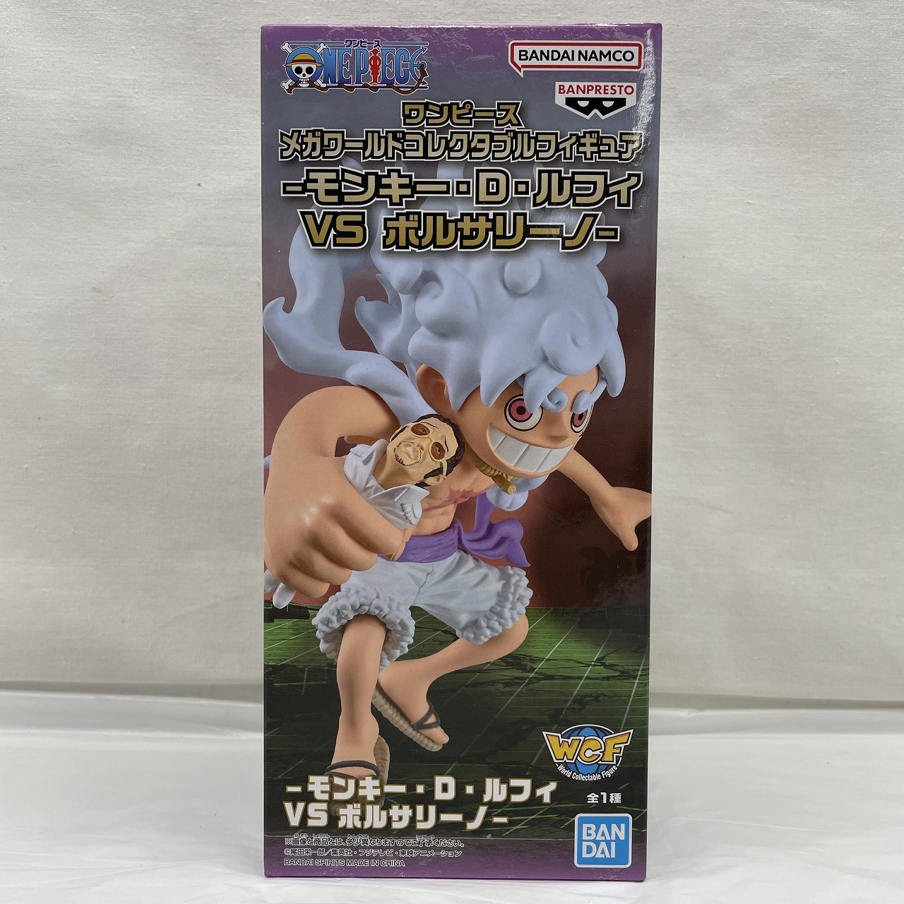 バンダイスピリッツ ワンピース メガワールドコレクタブルフィギュア-モンキー・D・ルフィ VS ボルサリーノ-