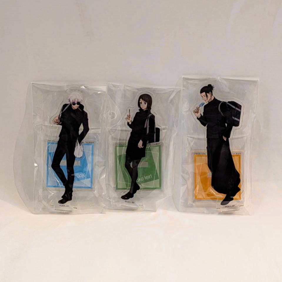 呪術廻戦 懐玉・玉折 楽天ブックス 1～2巻 連動購入特典 アクリルスタンド 全3種セット