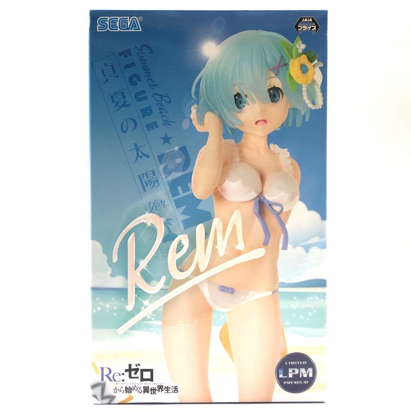 セガ Re:ゼロから始める異世界生活 リミテッドプレミアムサマービーチフィギュア レム 真夏の太陽Ver. 1039781