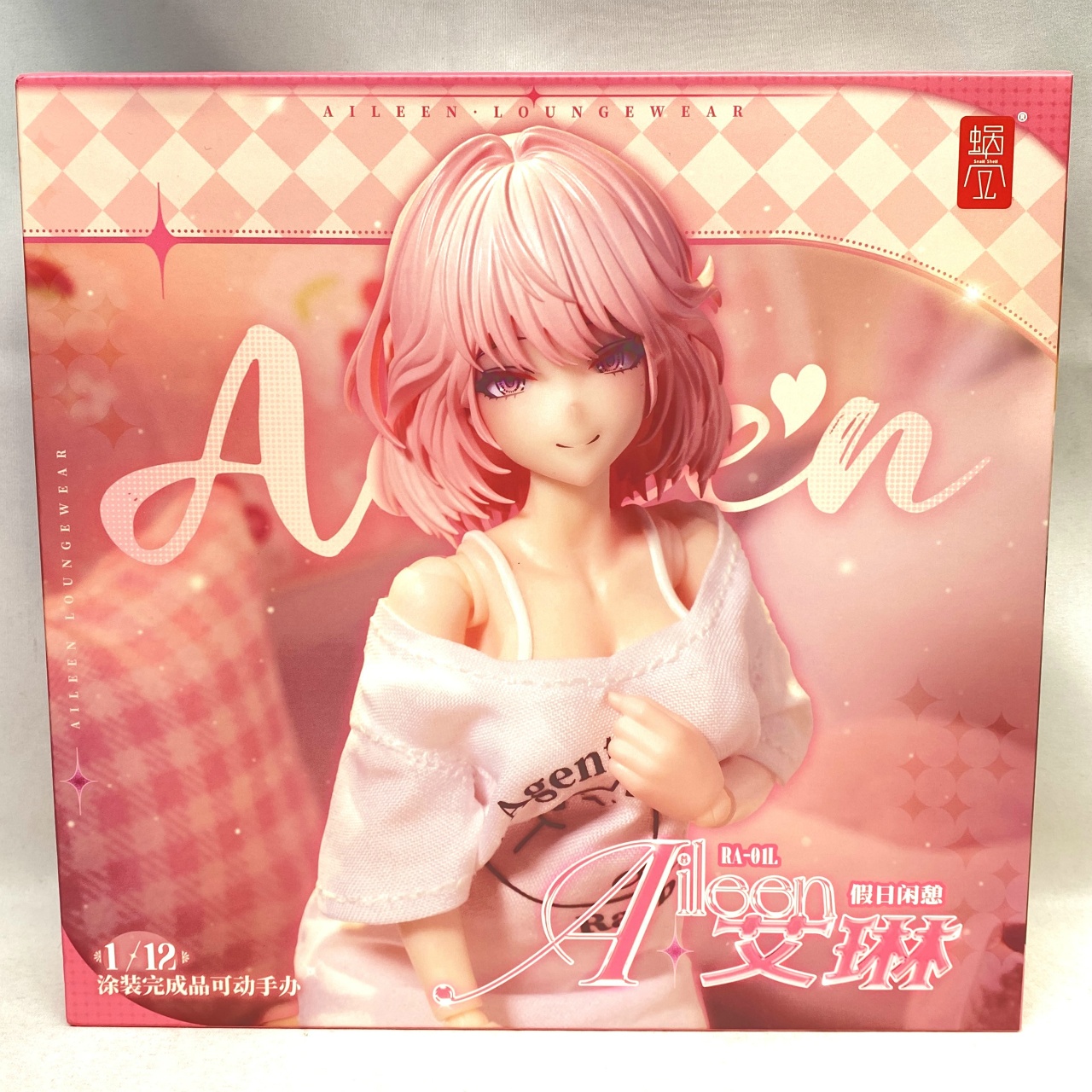 003_(蝸之殻) RA-01L アイリン 休日の​憩い​ 1/12スケール可動フィギュア