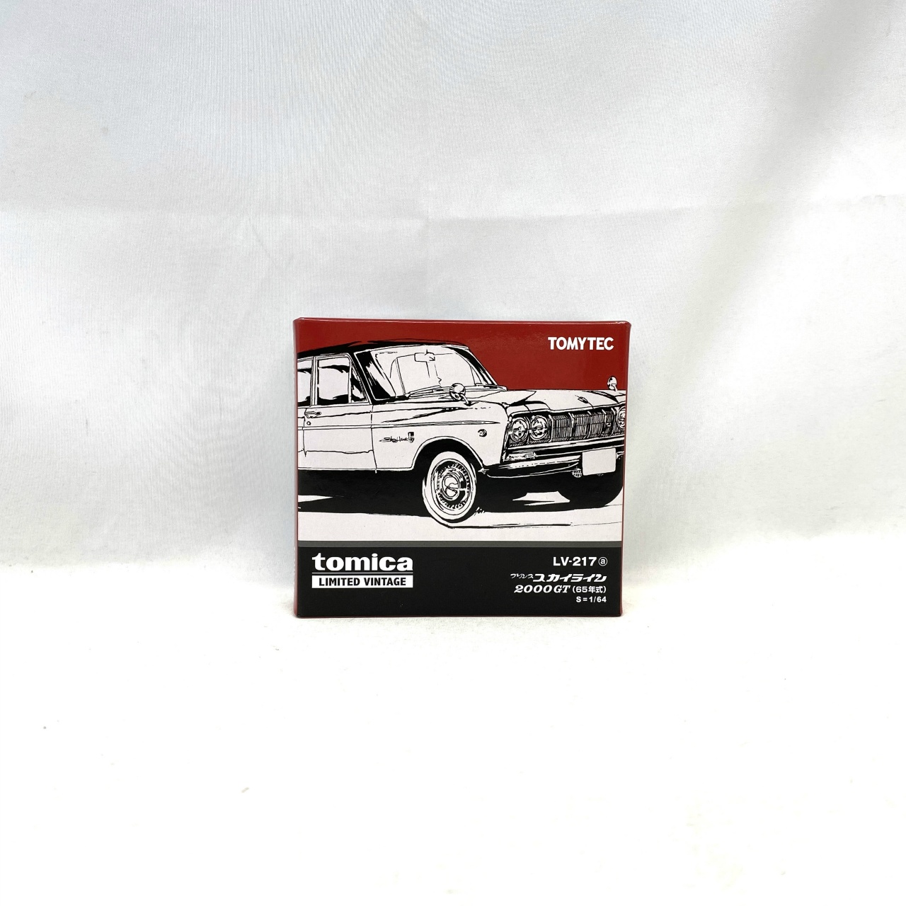 トミーテック トミカリミテッドヴィンテージ プリンススカイライン 2000GT 1965年式 (ホワイト/レッド)