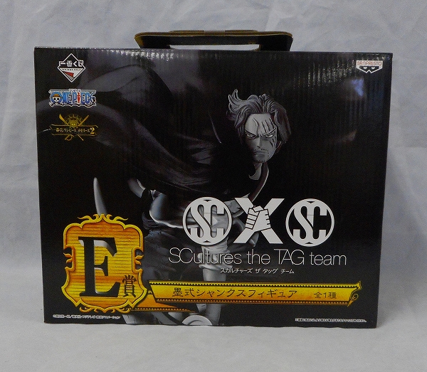 一番くじ ワンピース メモリーズ2 E賞 墨式シャンクス フィギュア SCultures the TAG team