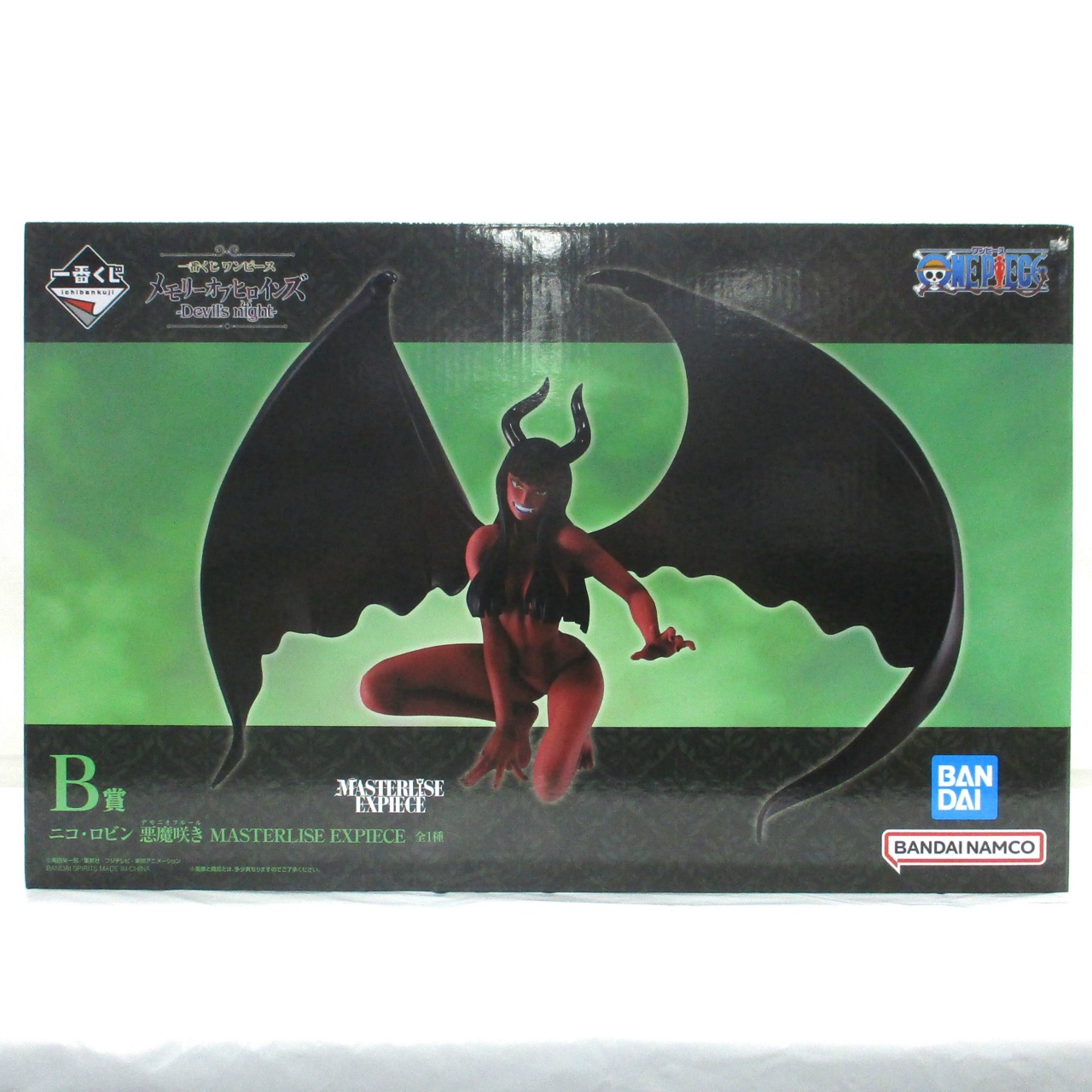 Ichiban Kuji ONE PIECE Memory of Heroines Devil’s night B: Nico Robin Demon Flower MASTERLISE EXPIECE