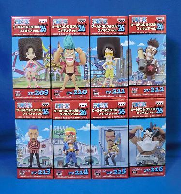 ワンピース ワールドコレクタブルフィギュアVol.26 8種セット 48032