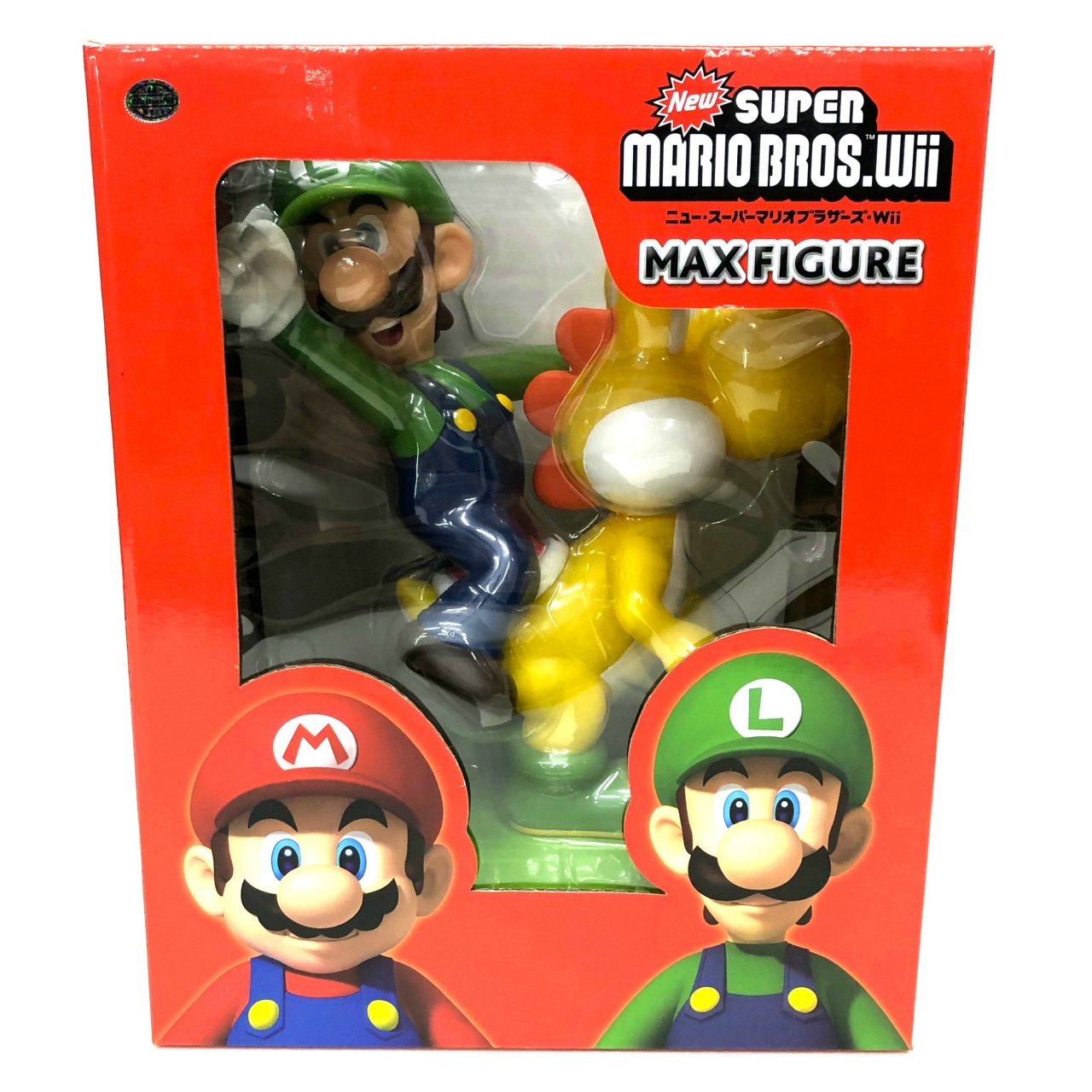 ニュー・スーパーマリオブラザース・Wii マックスフィギュア ルイージ&ヨッシー(黄色)