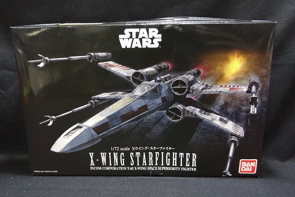 バンダイ 1/72 Xウイング・スターファイター プラモデル