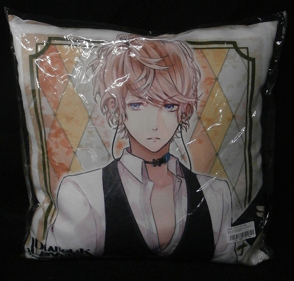rejet DIABOLIK LOVERS くじ ギャルソンVer.2 A4賞 クッション シュウ