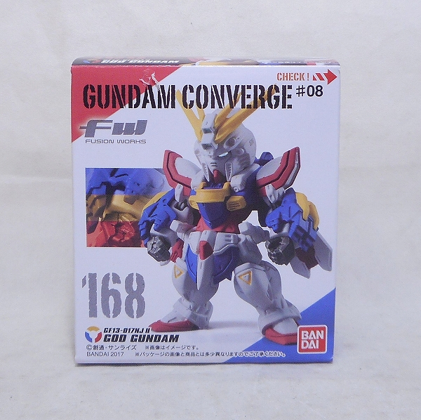 FW ガンダムコンバージ ♯08 168 ゴッドガンダム