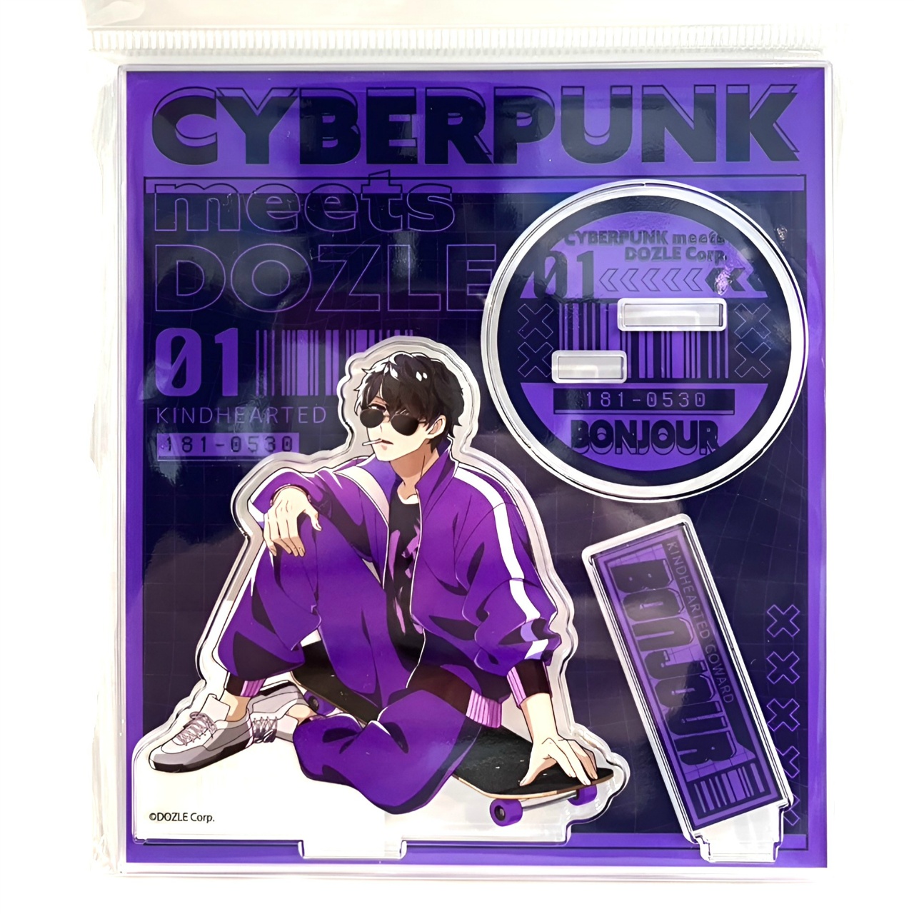 ドズル社 アクリルスタンド ぼんじゅうる CYBERPUNK meets DOZLE Corp.