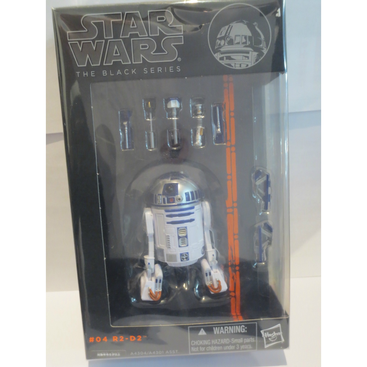 HASBRO Star Wars 6inch Black Series Action Figure #04 R2-D2