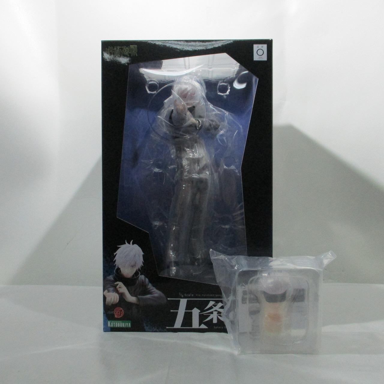 コトブキヤ ARTFX J 五条悟 1/8 完成品フィギュア『頭部差し替えパーツ』付き