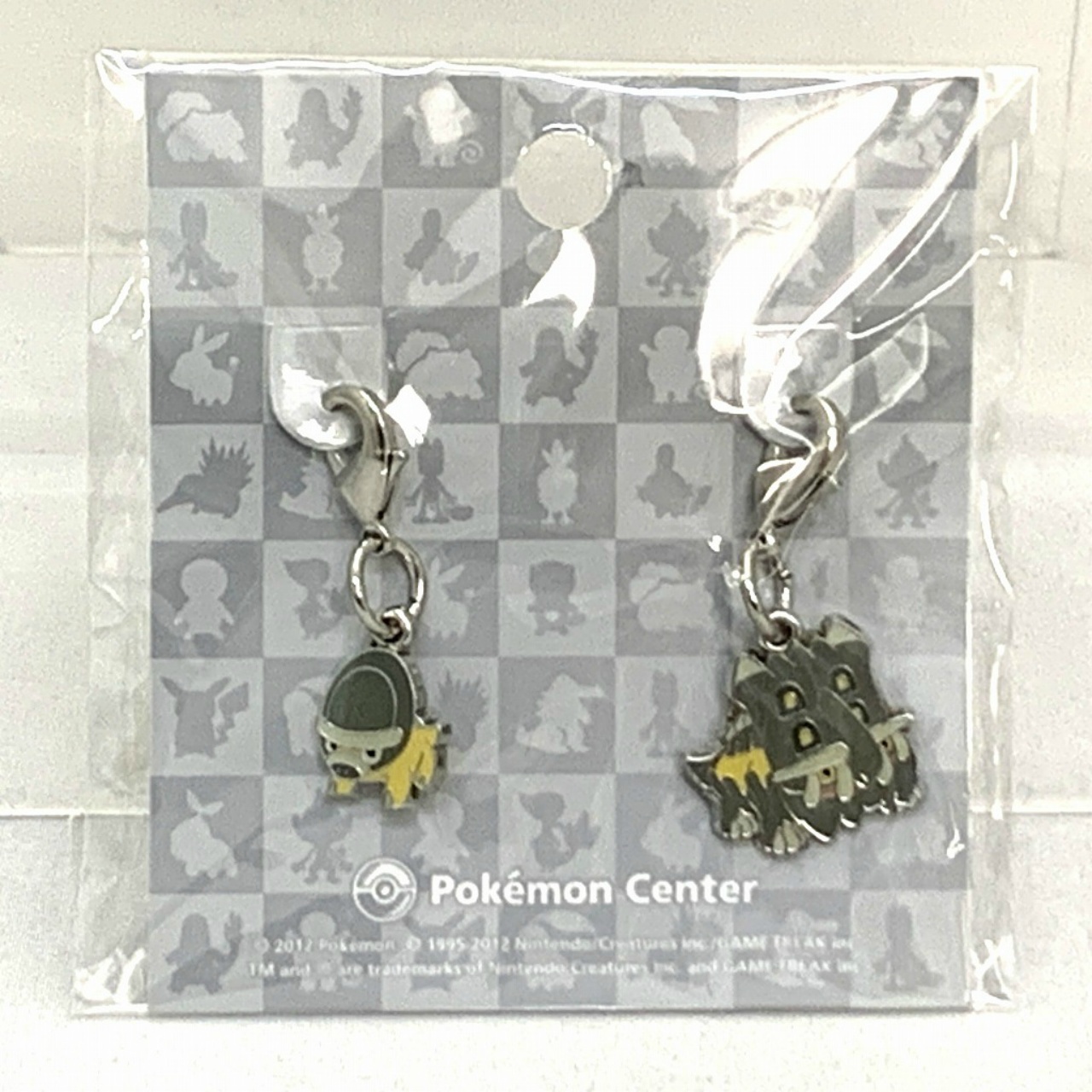 ポケットモンスター 全国ずかんメタルチャーム 410.タテトプス&411.トリデプス