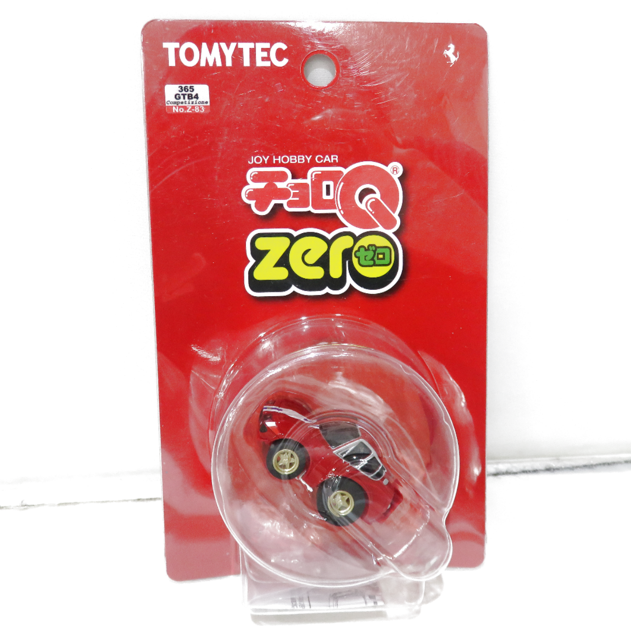 トミーテック チョロQ zero Z-83a フェラーリ 365 GTB4 コンペティツィオーネ (赤)