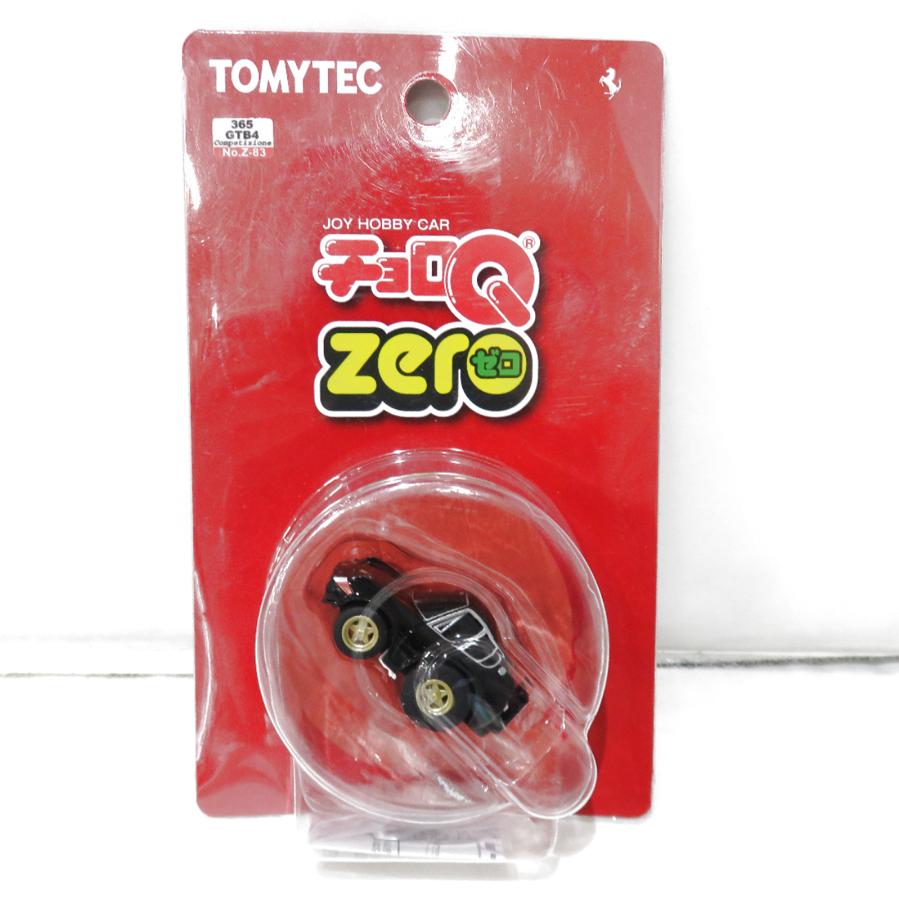 トミーテック チョロQ zero Z-83c フェラーリ 365 GTB4 コンペティツィオーネ(黒)