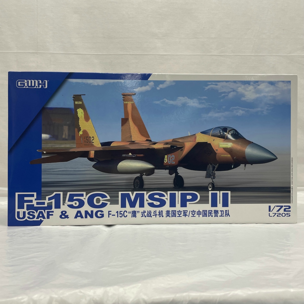 グレートウォールホビー 1/72 F-15C MSIPII USAF & ANG(再販)