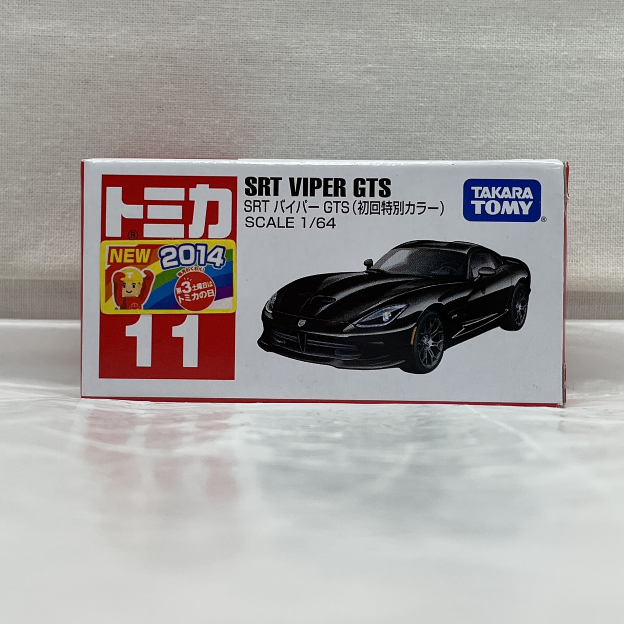 タカラトミー トミカ 赤箱 11 SRT バイパーGTS(初回特別カラー)