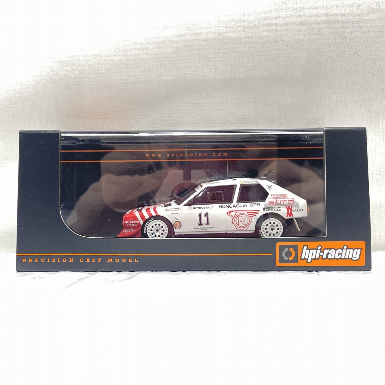 HPI 1/43 Lancia Delta S4 #11 1986 Olympus