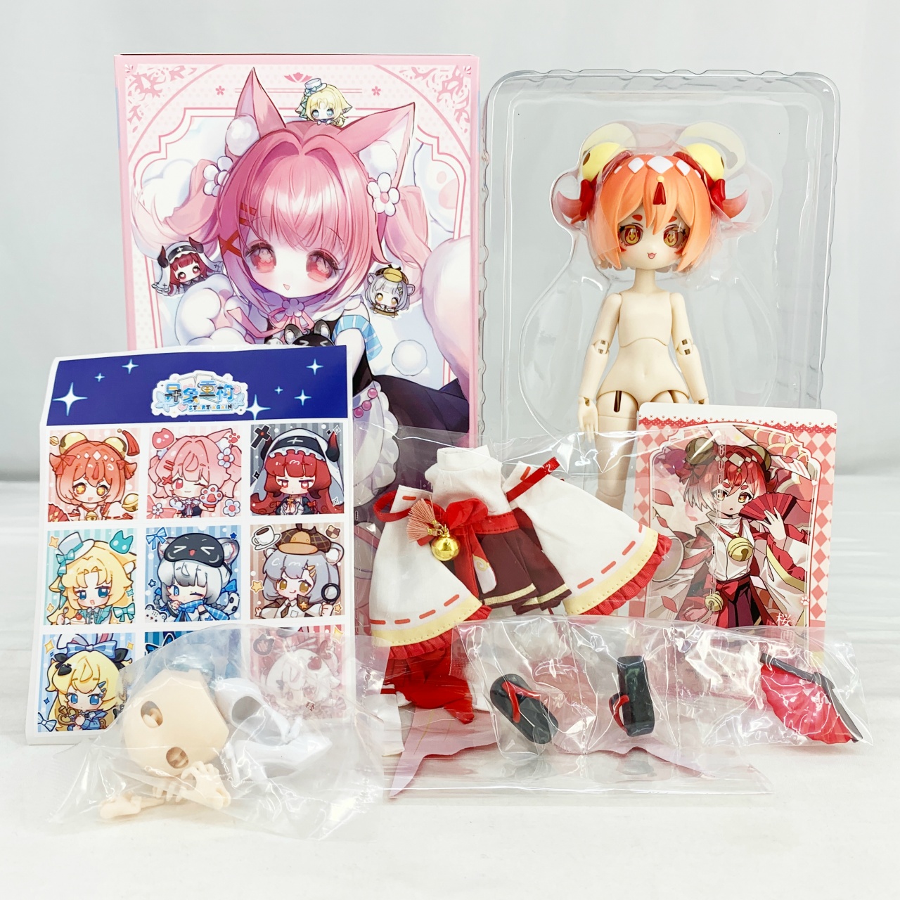 桜画集スタジオ BJDブラインドドールシリーズ 異象重構:Start Again キンギョ