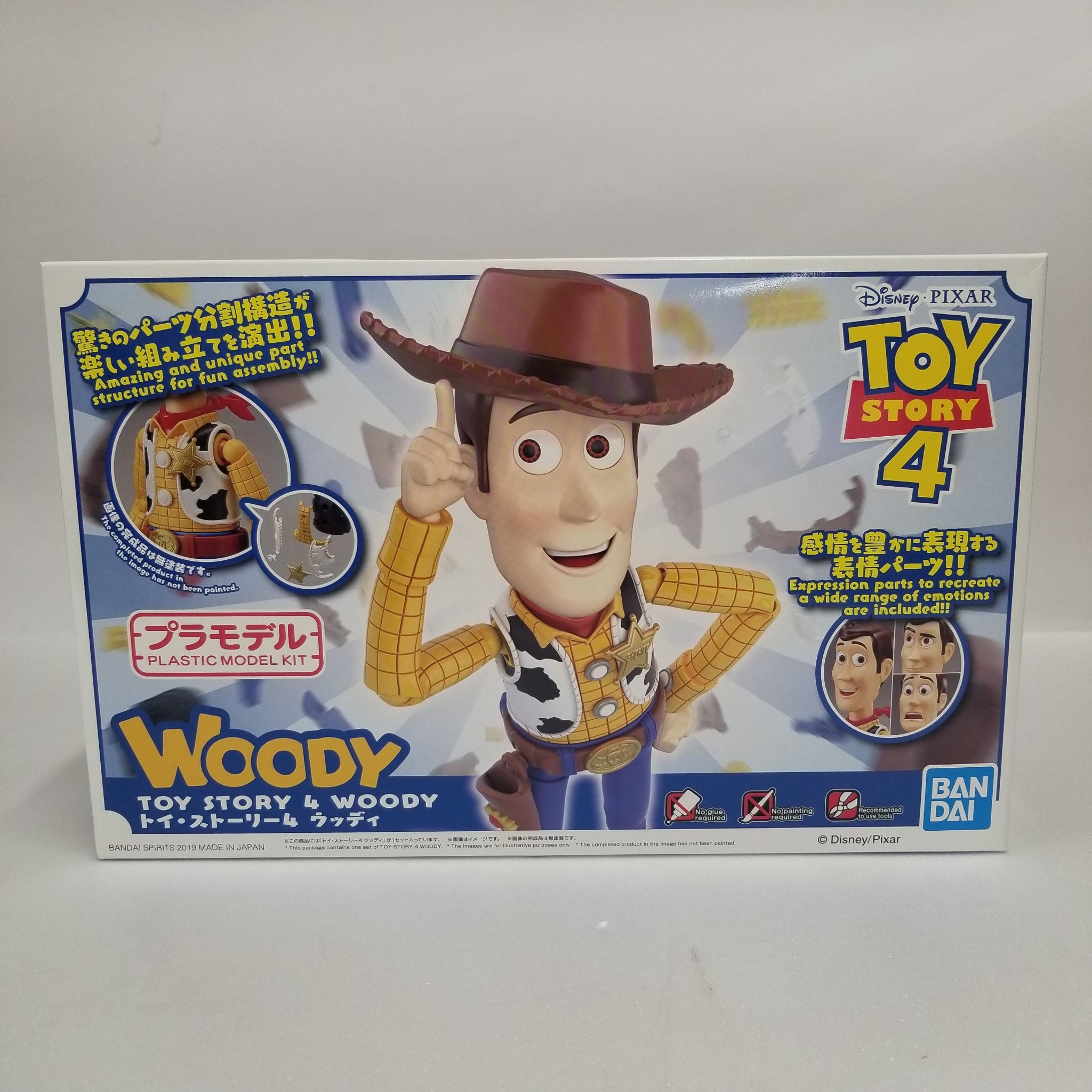 Toy Story 4 Woody Plastic Model Kit