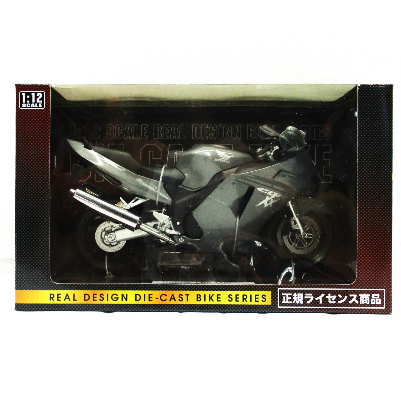 Y・S・N 1/12 リアルデザインダイキャストバイクシリーズ ホンダ CBR 1100XX(グレー×ブラック)