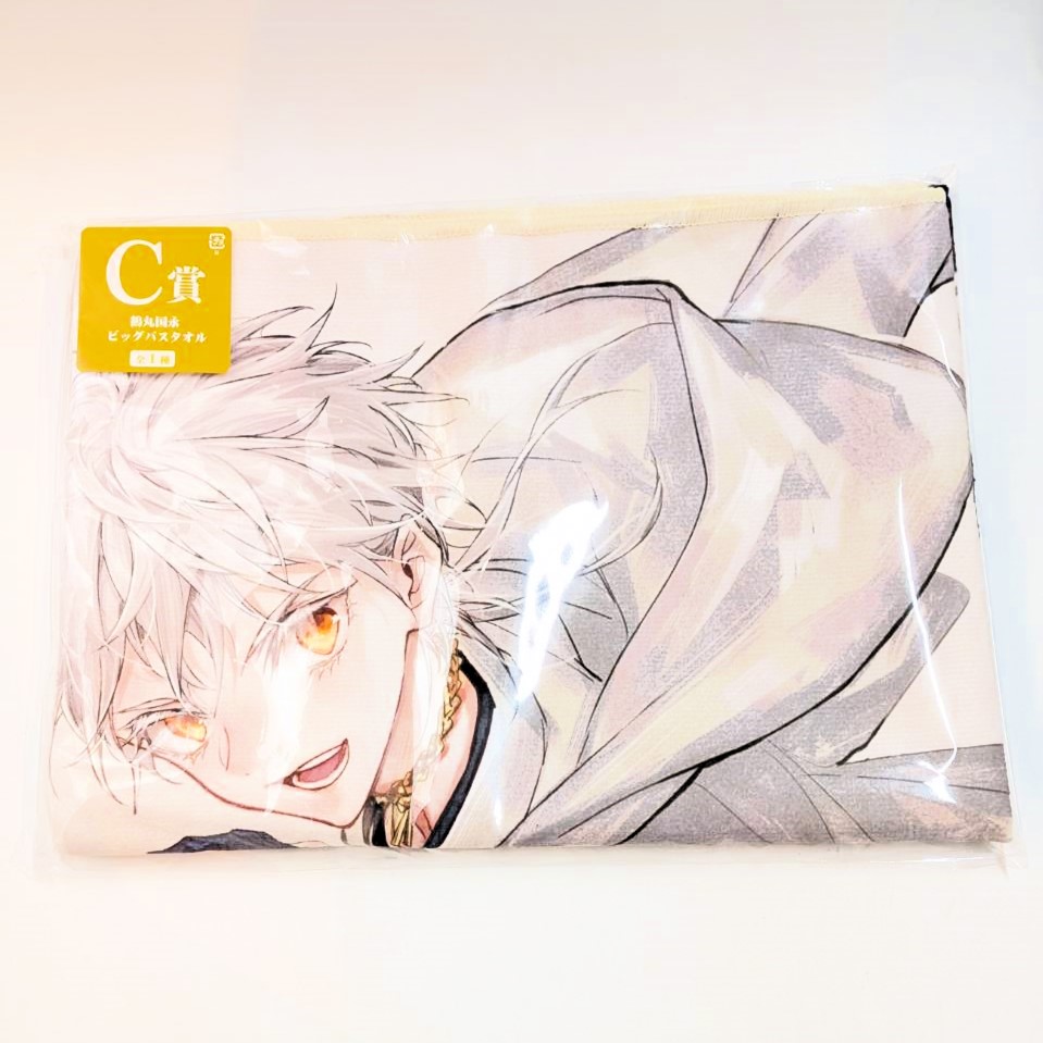 フリューくじ 刀剣乱舞ONLINE ～ぬーどるストッパーの陣 其ノ七～ C賞 鶴丸国永ビッグバスタオル