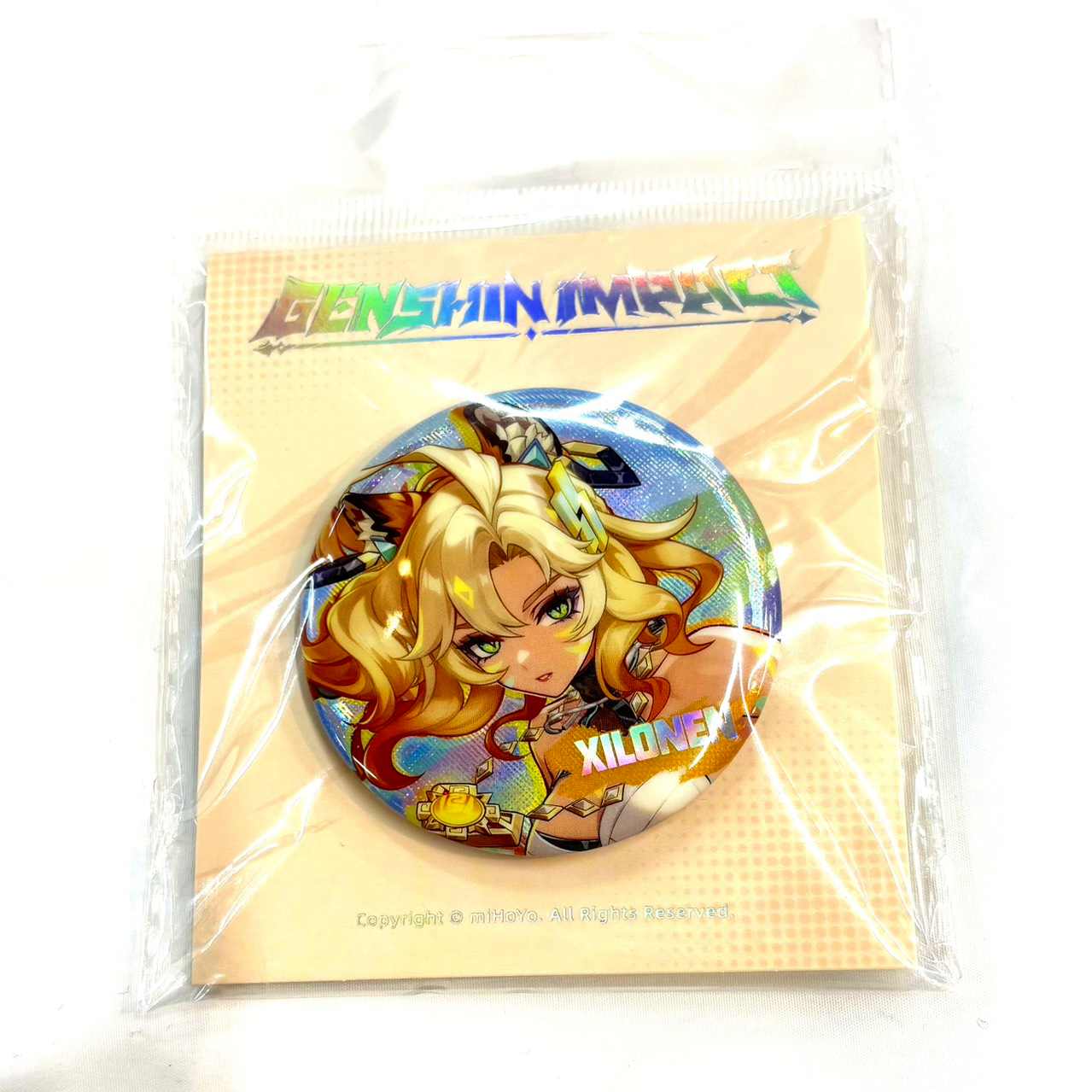 原神 キャラ缶バッジ シロネン