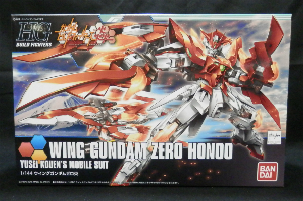 Build Fighter Series HG 1/144 Wing Gundam Zero Honoh